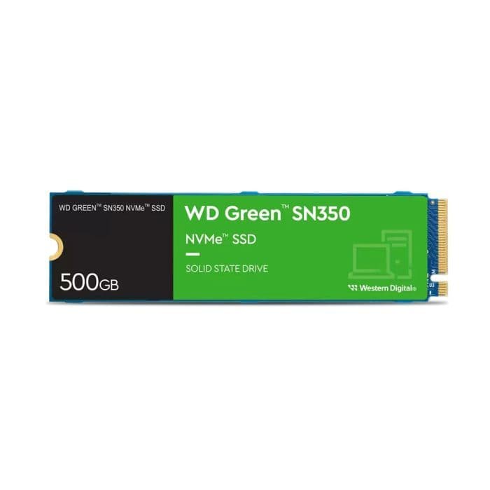 SSD WD 500GB SN350 GREEN NVME M.2 2280 WDS500G2G0C