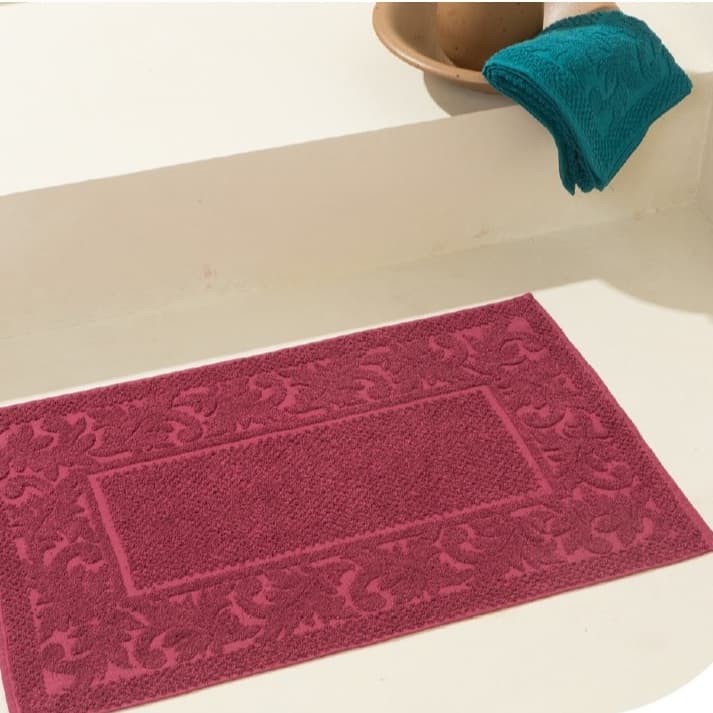 Kit 3 Toalha de Piso Banheiro Grossa Grande 100% algodão - 8 cores - Alta Qualidade