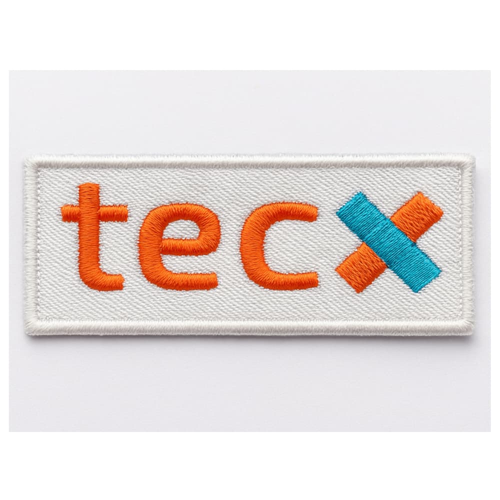 Patch Colégio TecX Termocolante 8x3cm Curso Técnico
