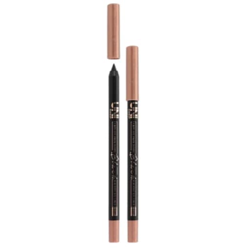 Lápis gel APONTÁVEL para olhos UNI Makeup PRETO - super macio e à prova d'água