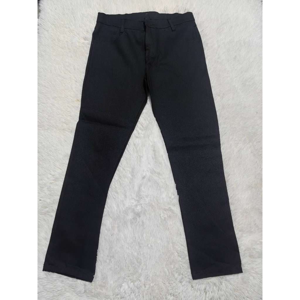 Oscar Fashion Modas Calca Jeans Preta Masculina Com Elastano Skinny