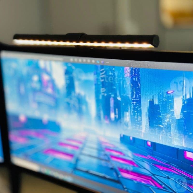BARRA MONITOR LED TASCHIBRA SCREEN COLOR CONTROL TW 5W PRETA