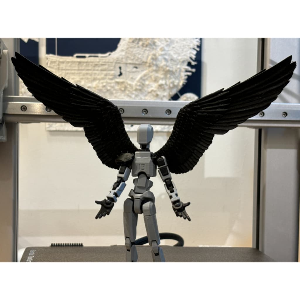 Asas para Dummy 13 Acessórios Decoração - Impressão 3D