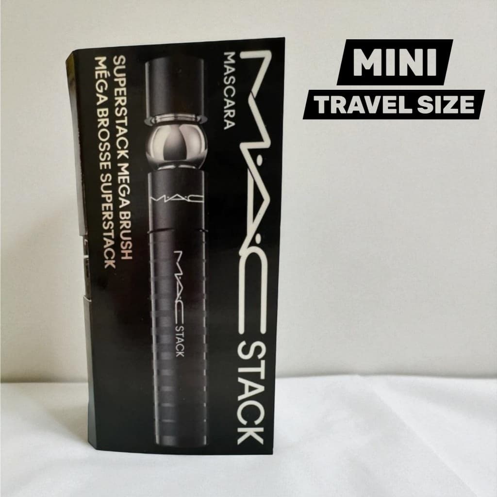 Stack Superstack Mascara de cílios Rimel Mini Mega Brush – Original Travel Size 0.1oz