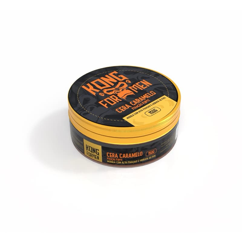 pomada cera modeladora incolor caramelo - Kong for Men 150gr