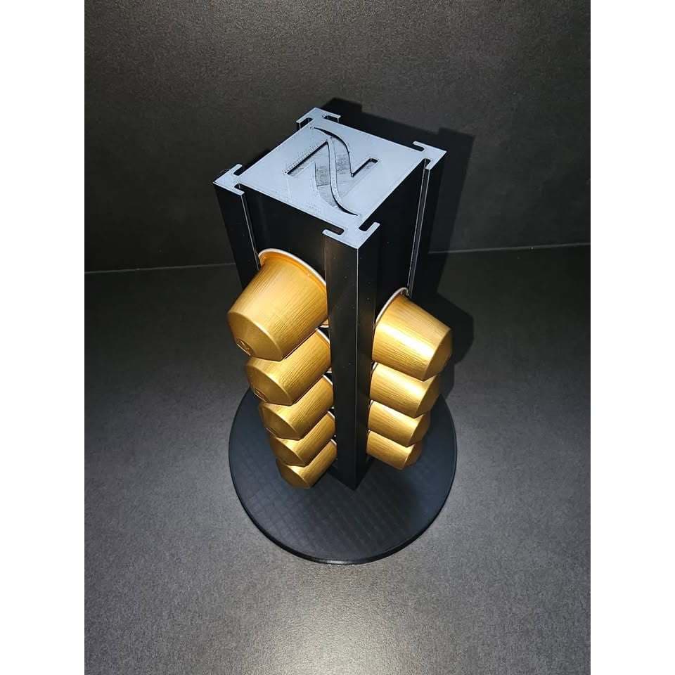 Torre giratória para cápsulas de café nespresso cantinho do café