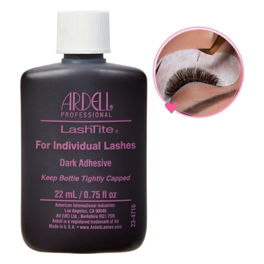 Adesivo Escuro Ardell Lashtite Lash Para Cílios 22 Ml Cor Preta PretoAdesivo Escuro Ardell Lashtite Lash Para Cílios 22