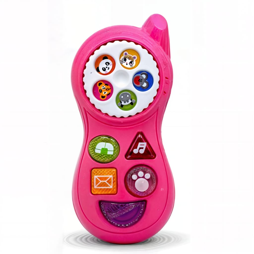 Telefone Musical Interativo com Luz e Som – Linha Baby +24 Meses | Brinquedo Educativo e Divertido! 🎶✨