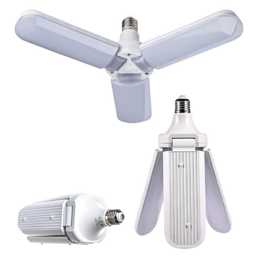 Lâmpada Led 45w Pétalas Dobrável Ajustável Forte Decoração Luz Branco