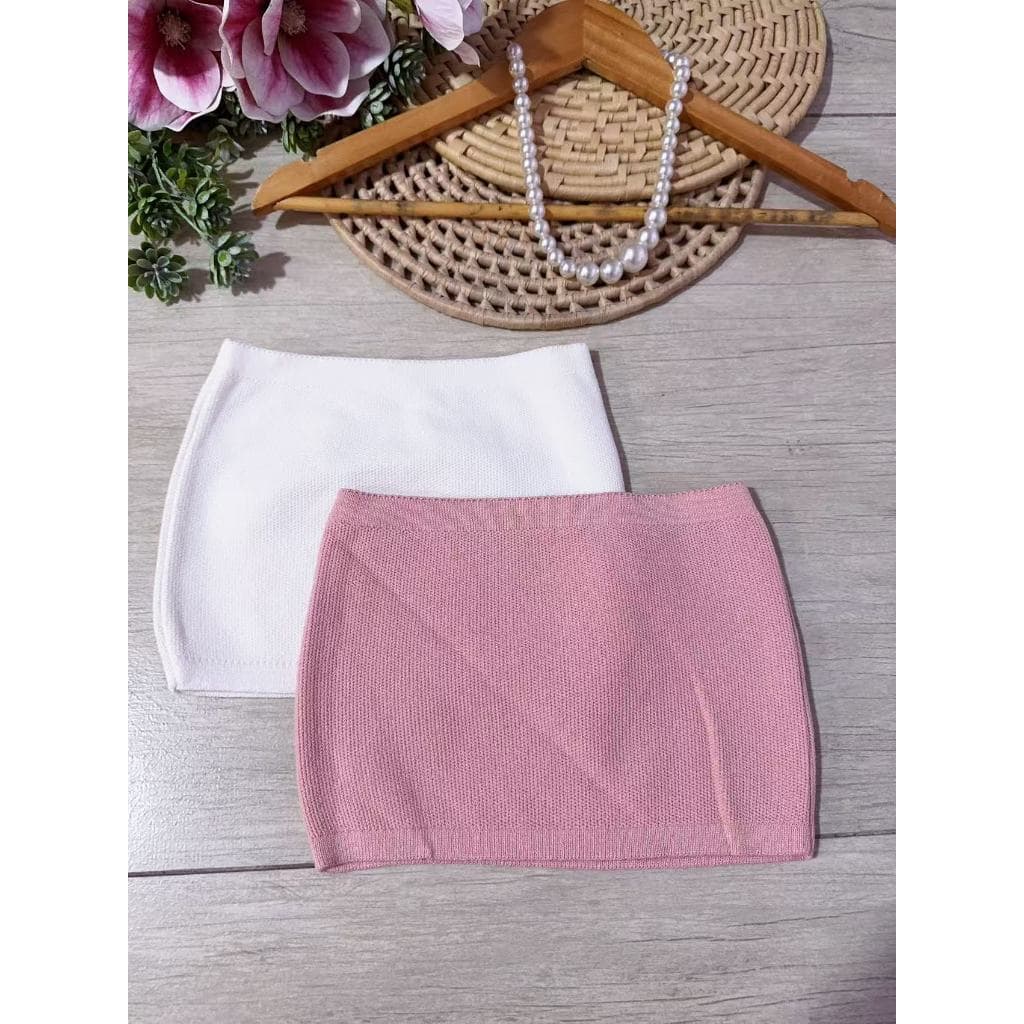 kits 2pcs, cropped top faixa #MD2-1 Modal para verão moda feminina