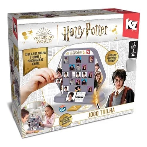 Jogo Trilha Estratégico Harry Potter Tabuleiro Infantil - Elka