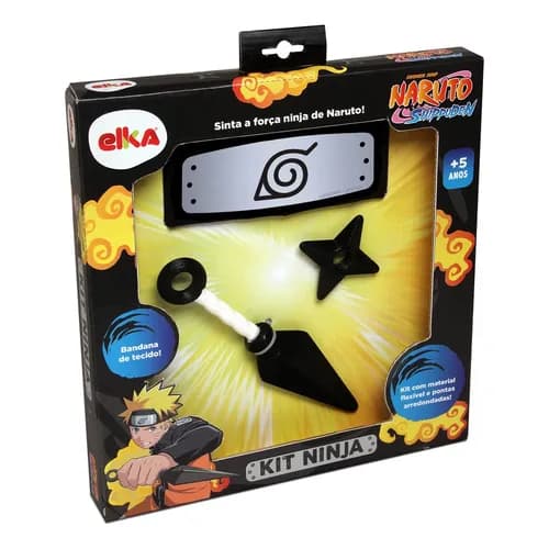 Kit Ninja Naruto Shippuden Elka Brinquedos