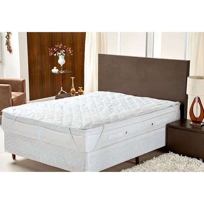 Protetor de Colchão Capa Cama Box Solteiro Casal Queen King Impermeável | Envio Imediato