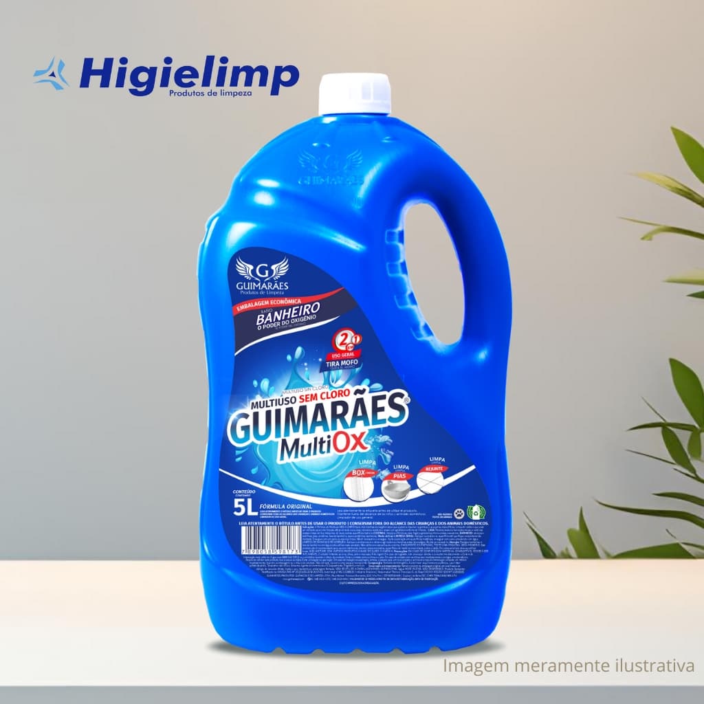 Multiox multiuso Sem cloro 5L - Guimarães