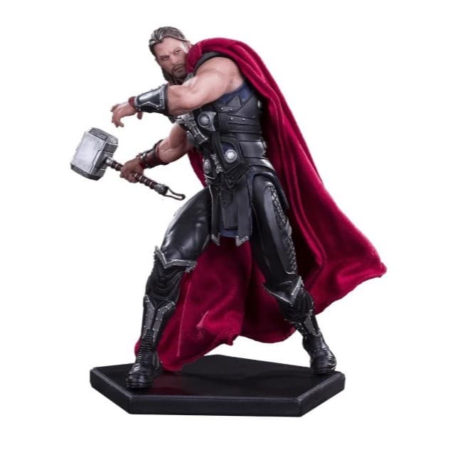 Estátua Thor Era De Ultron Iron Studios 1/10 Capa Em Tecido