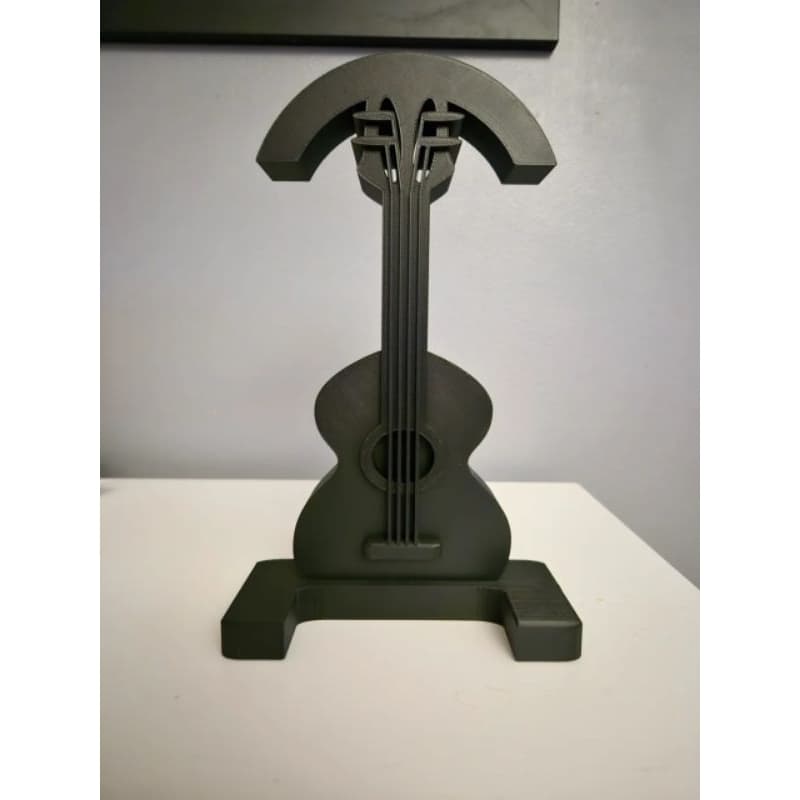 Suporte para fone Headset- Design de violão