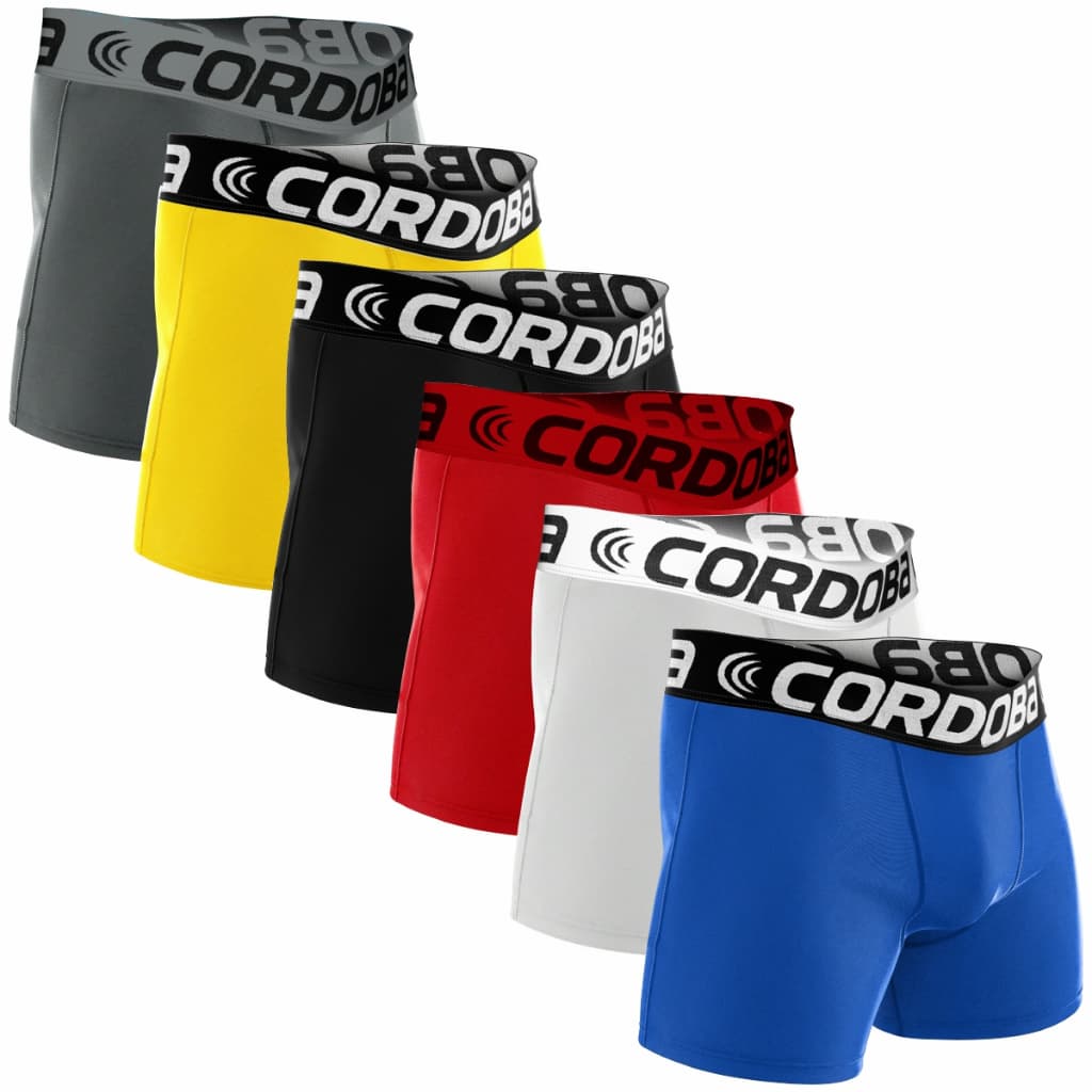5 Peças Cueca Box Masculino Qualidade Premium Cordoba