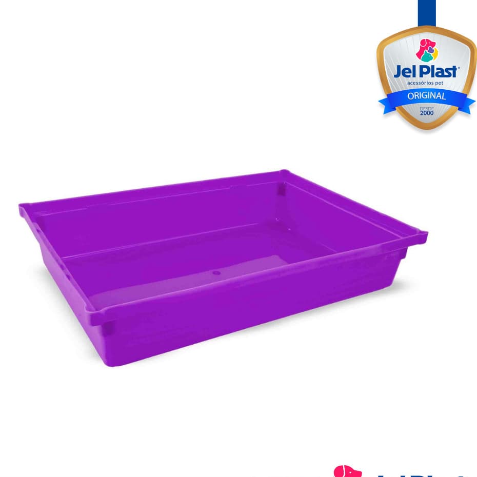 Bandeja REPOSIÇÃO Para Gaiolas Jel Plast Tamanho M Com Presilhas 38cm x 26cm 4 presilhas