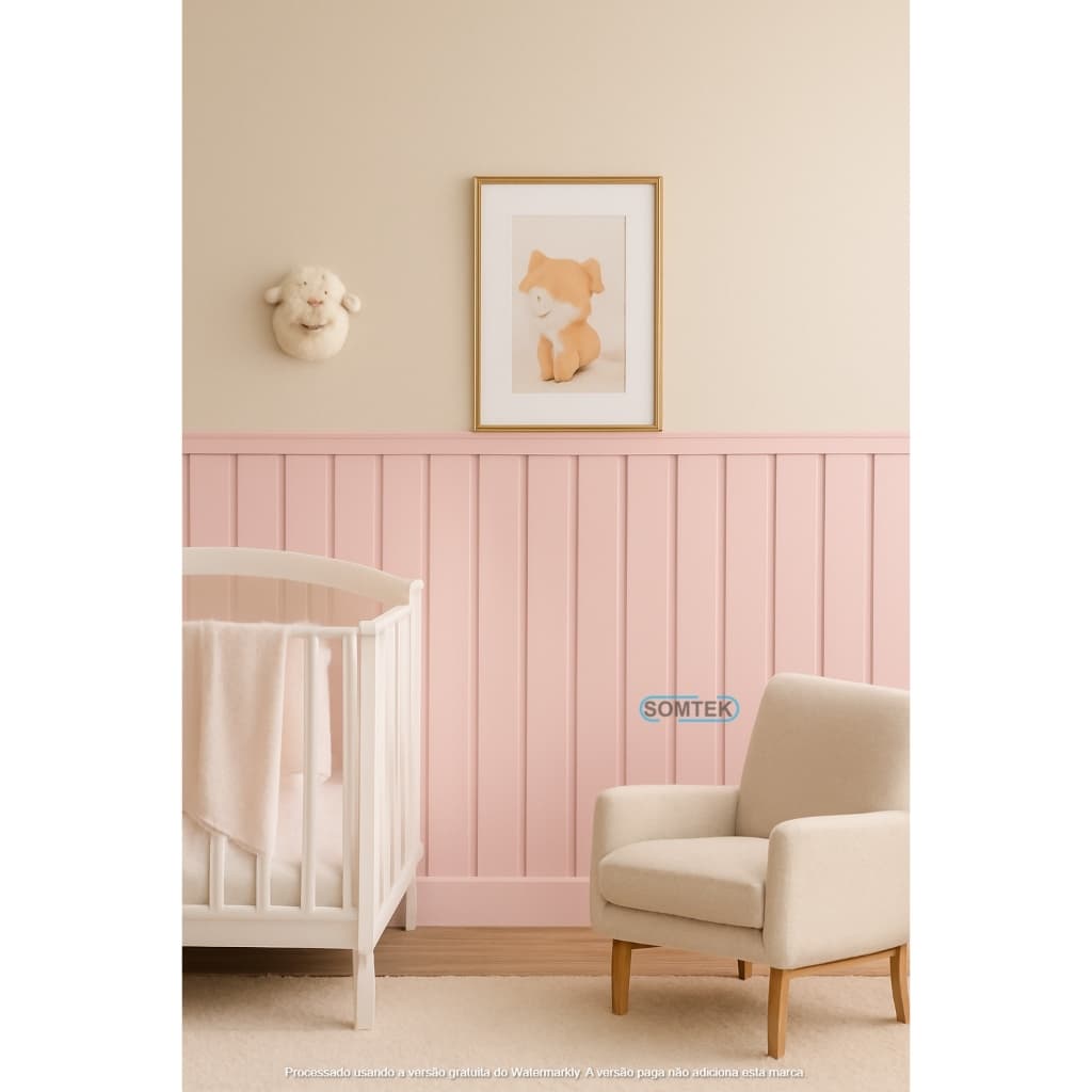 Ripado Chapa RIPA Mdf Cru 3mm Placa largura 7cm shiplap painel Kit 6 a 20 unidades