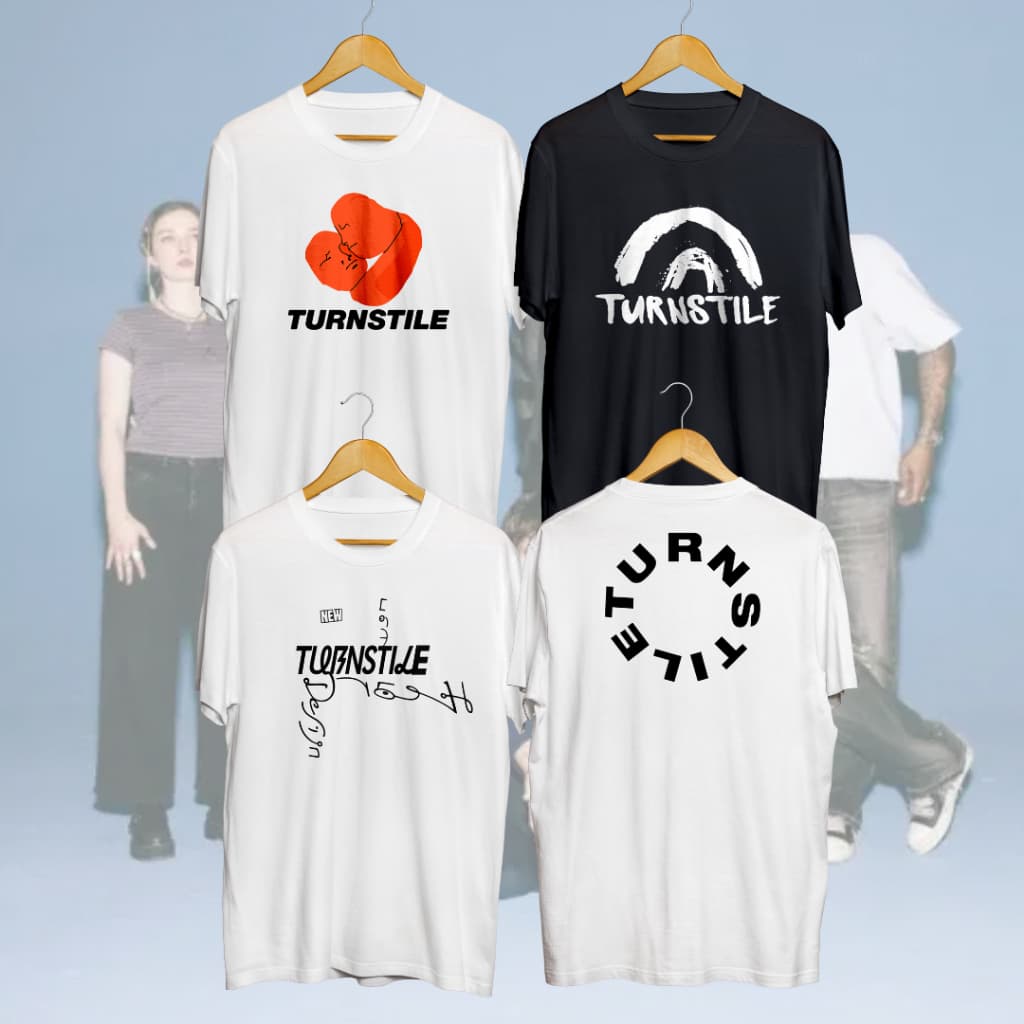Camisa Turnstile Banda Algodão Unissex