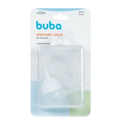 Aspirador Nasal de Sucção Higiênico Com Estojo Buba
