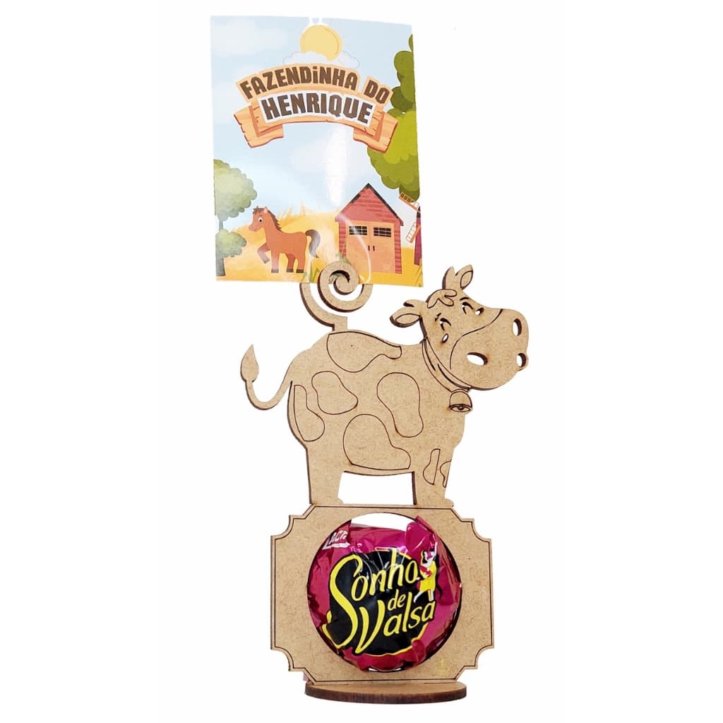 20 Lembrancinha Porta BOMBOM recado/foto mdf personalizados SAFARI FAZENDINHA bichos CAVALO VACA PORCO OVELHA