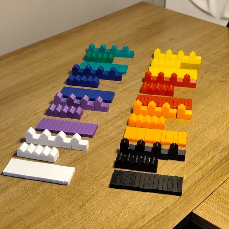 Peças de Reposição Catan – Kit 4 ou 8 Jogadores