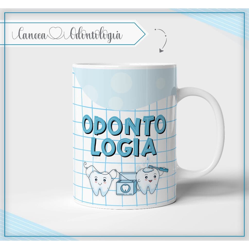 Caneca Personalizada Profissão Odontologia