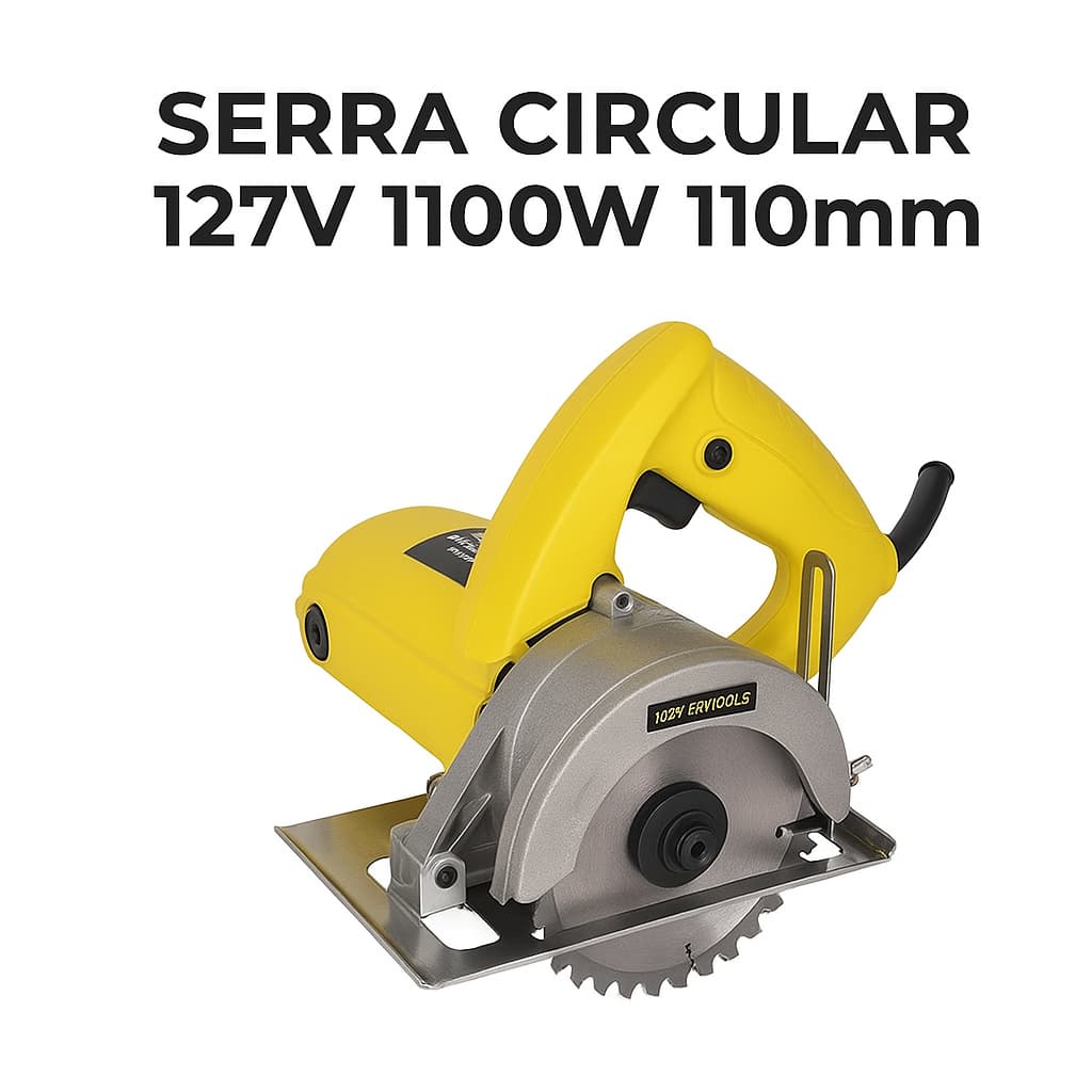 Markita Serra mármore  Circular Potente 1100w 127v Corte Preciso Madeira Ferramenta Elétrica
