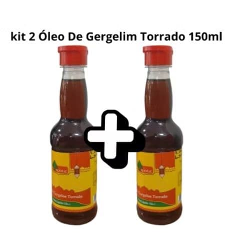 kit 2 Óleo De Gergelim Torrado 150ml (PROMOÇÃO)