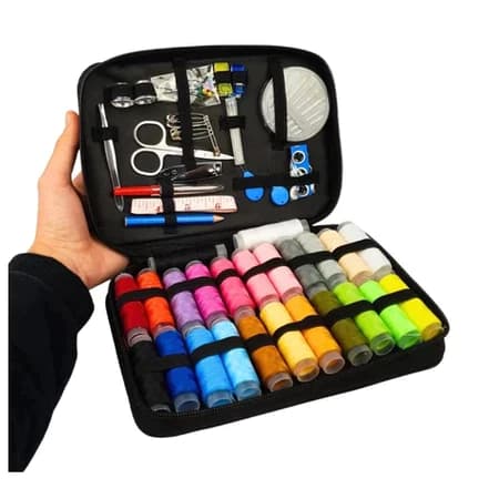 Conjunto De Bolsa De Costura Portátil-Kit De Ferramentas DIY Para Casa Viagens-YEYSALE