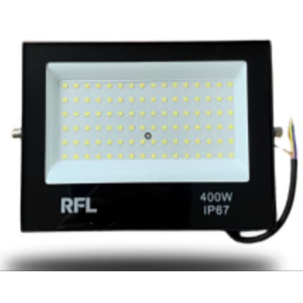 Refletor Led 400W Holofote Branco Frio 6500K IP67 Super Pontente Para Area Interna E Externa