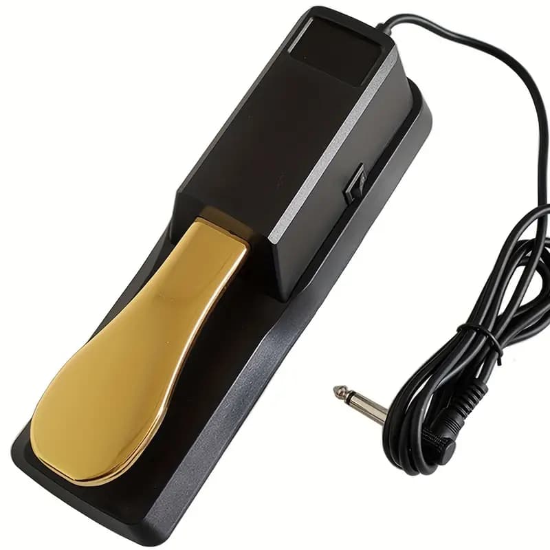 Pedal Sustain Teclado Universal Yamaha Roland Durável Resistente