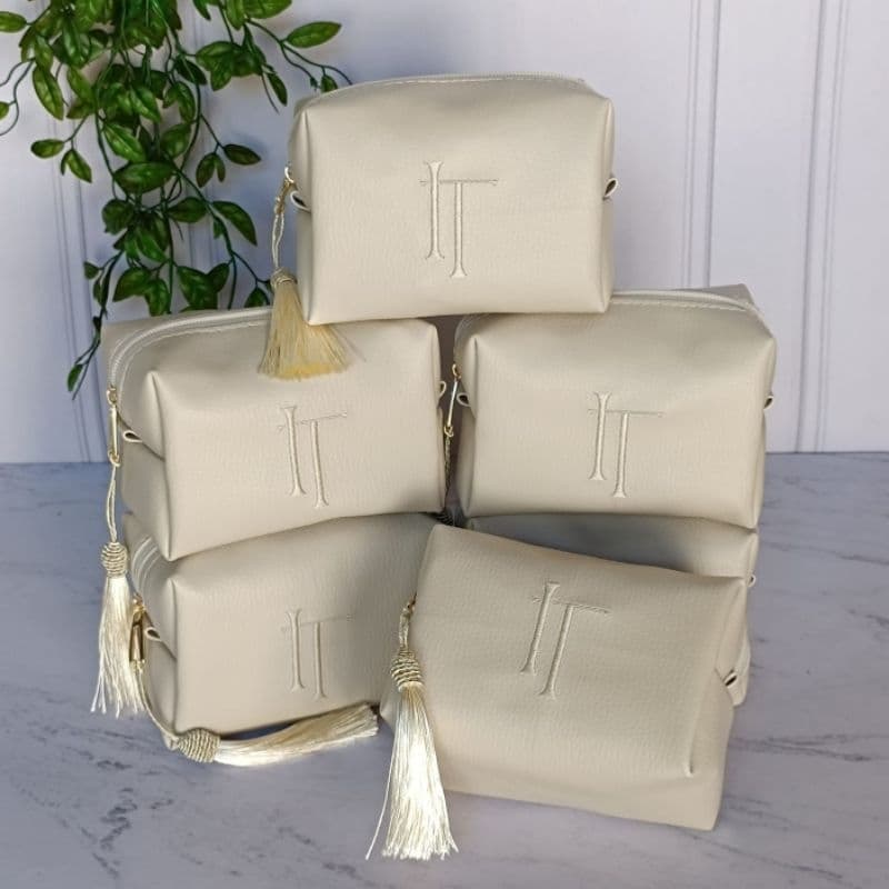 Kit 21 Necessaires Personalizadas com pingente Tassel