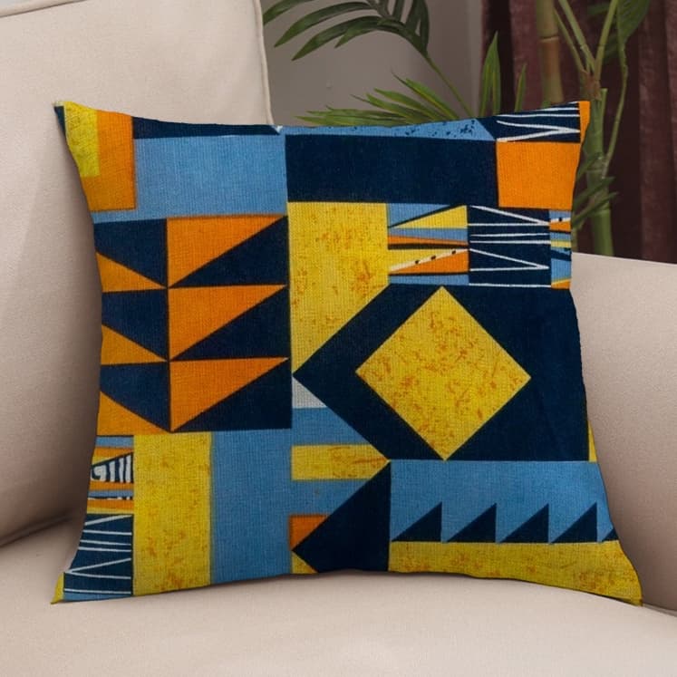Conjunto Elegante de 4 Capas para Almofada, mix de Cores-AL