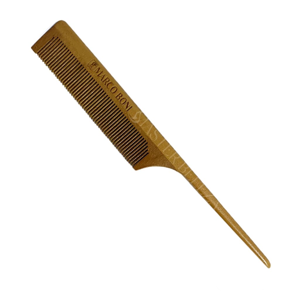Pente De Madeira Cabelo Marco Boni Cabo Fino Wood Line 1205