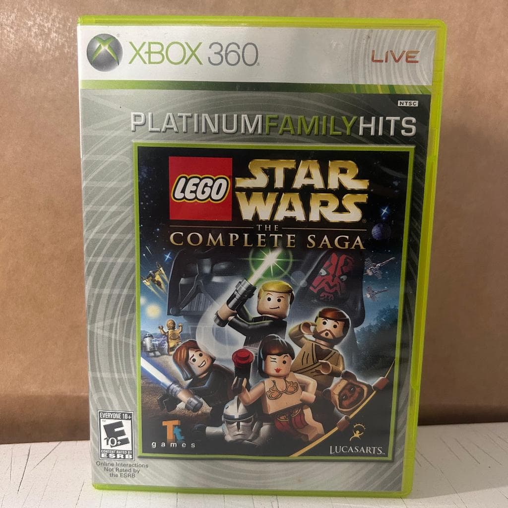 Lego Star Wars The Complete Saga Mídia Física Original Seminovo Xbox 360