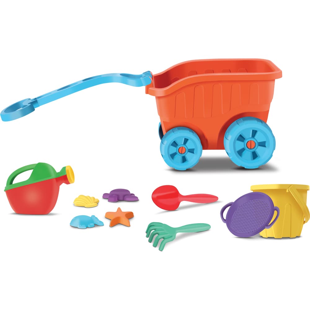 Carriola De Praia Acessórios Diver Praia Diver Toys LARANJA