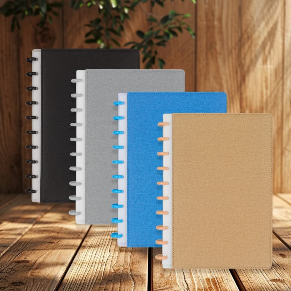 Caderno B5 Texturizado Estilo Inteligente Moderno Papelaria Fofa Executiva
