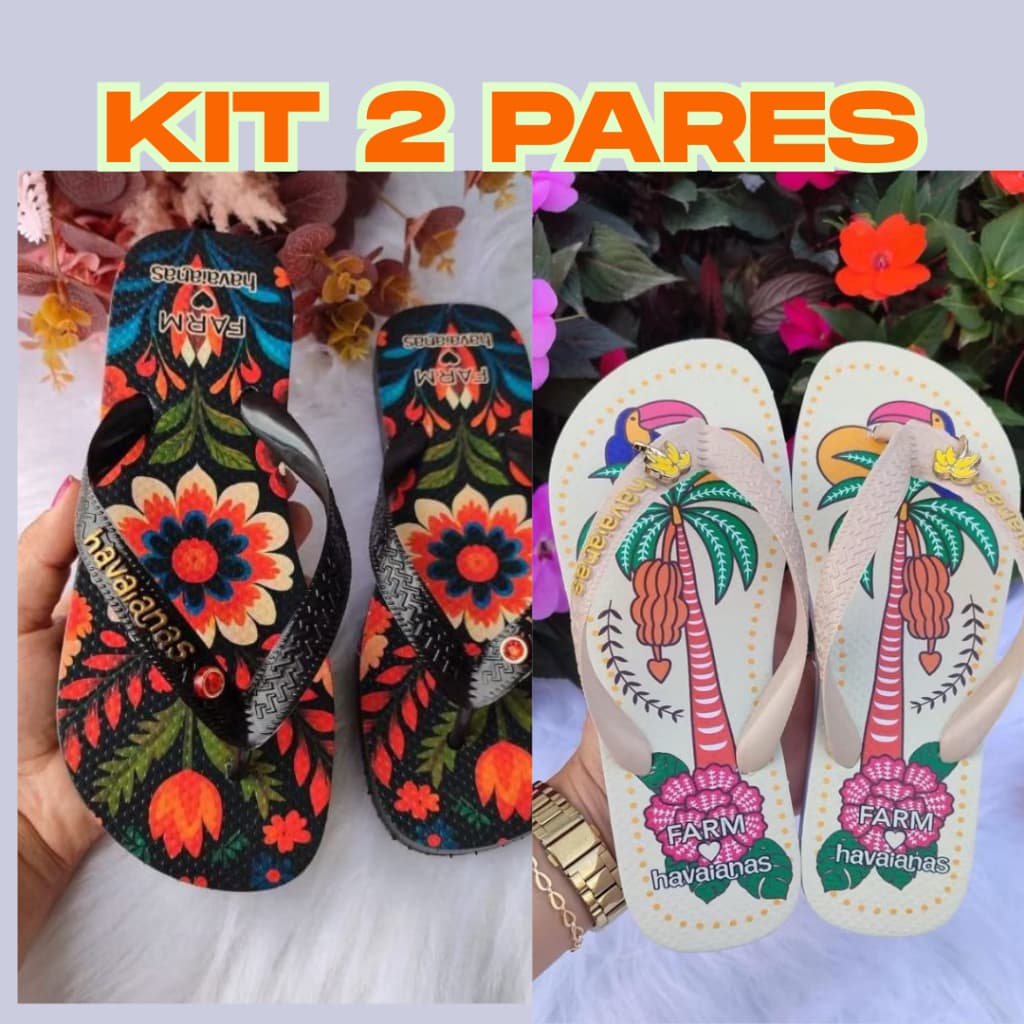 Chinelo Bege com Estampa Tropical – Maciez e Estilo no Seu Dia a Dia