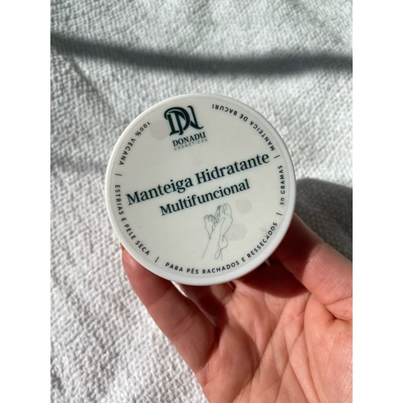 Manteiga Super Hidratante Natural de Abacate, Karité e Cacau com óleo essencial de Lavanda e vit. E