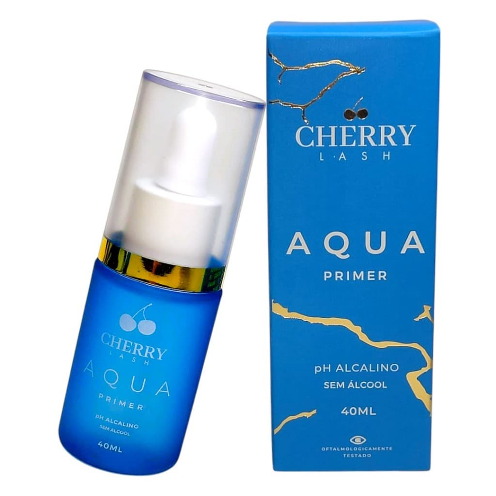 Aqua Primer Cherry Lash Profissional Para Extensão De Cílios