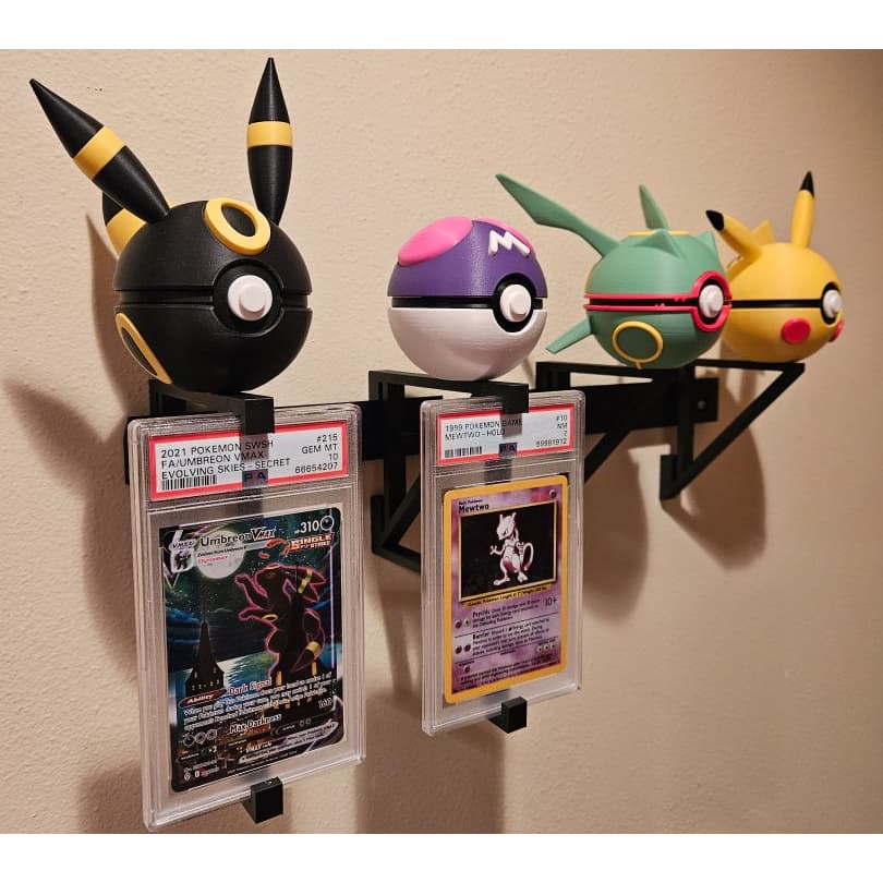 Suporte para Mini Pokébola Poke bola Pokémon ⚡ Vários Modelos e Tamanhos