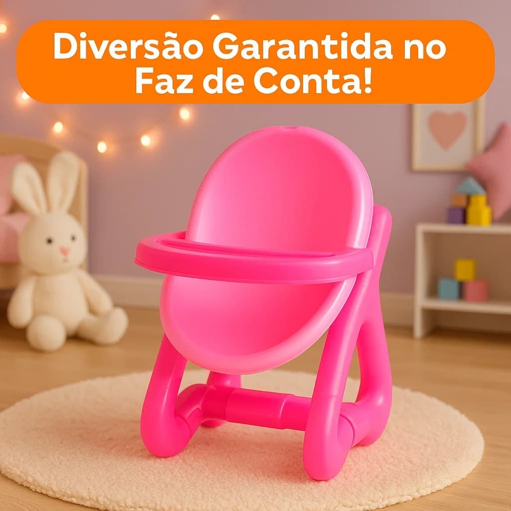 Cadeira de Bebê de Brinquedo para Bonecas
