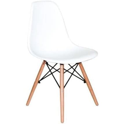 Cadeira Charles Eames Eiffel Branca