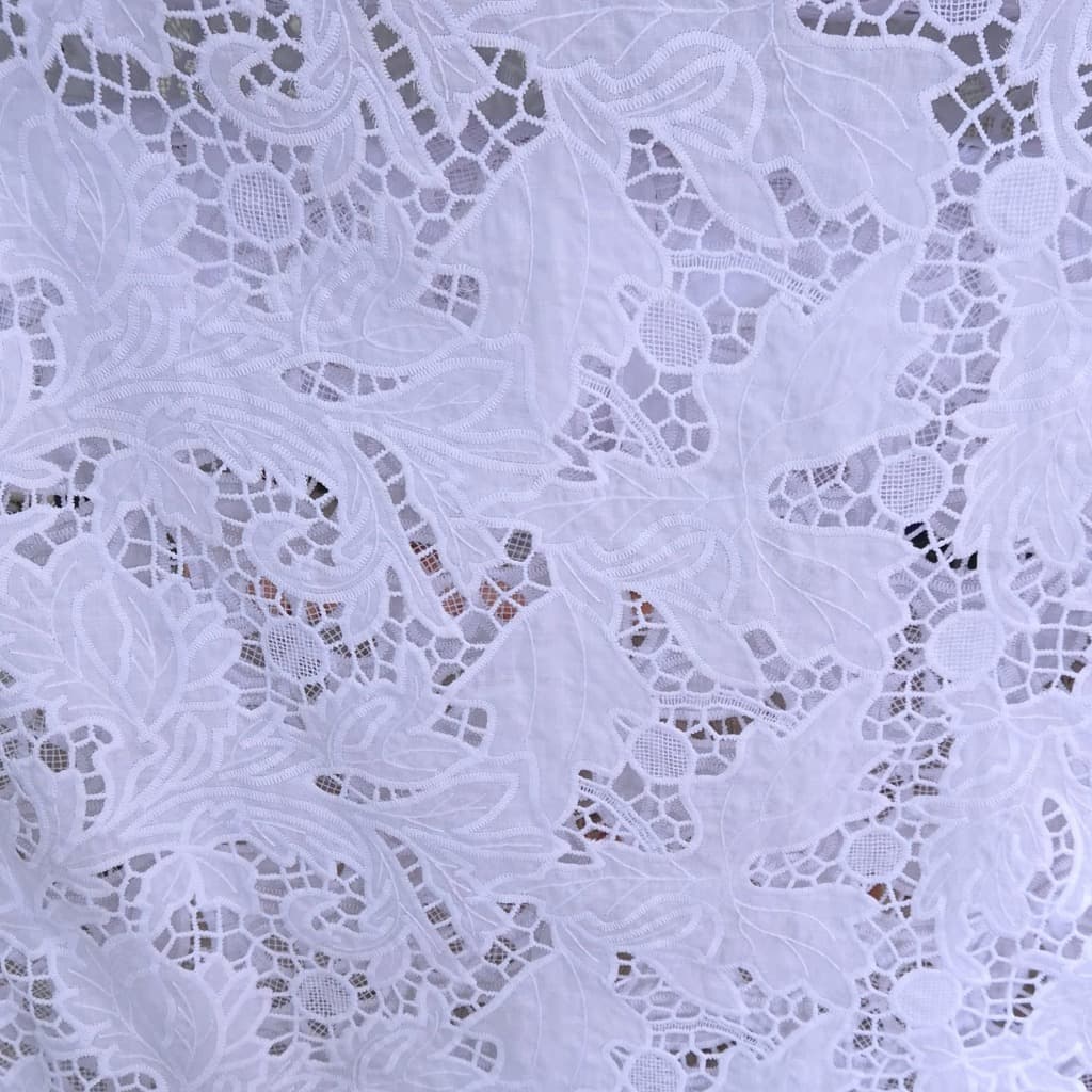 RENDA LAISE RICHELIEU - 1,30mts LARGURA