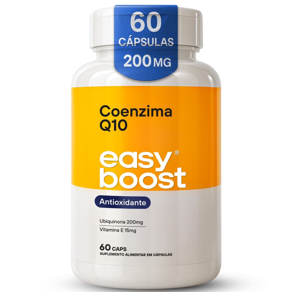 Coenzima Q10 200mg + Vitamina E + TCM Easy Boost 60 Caps