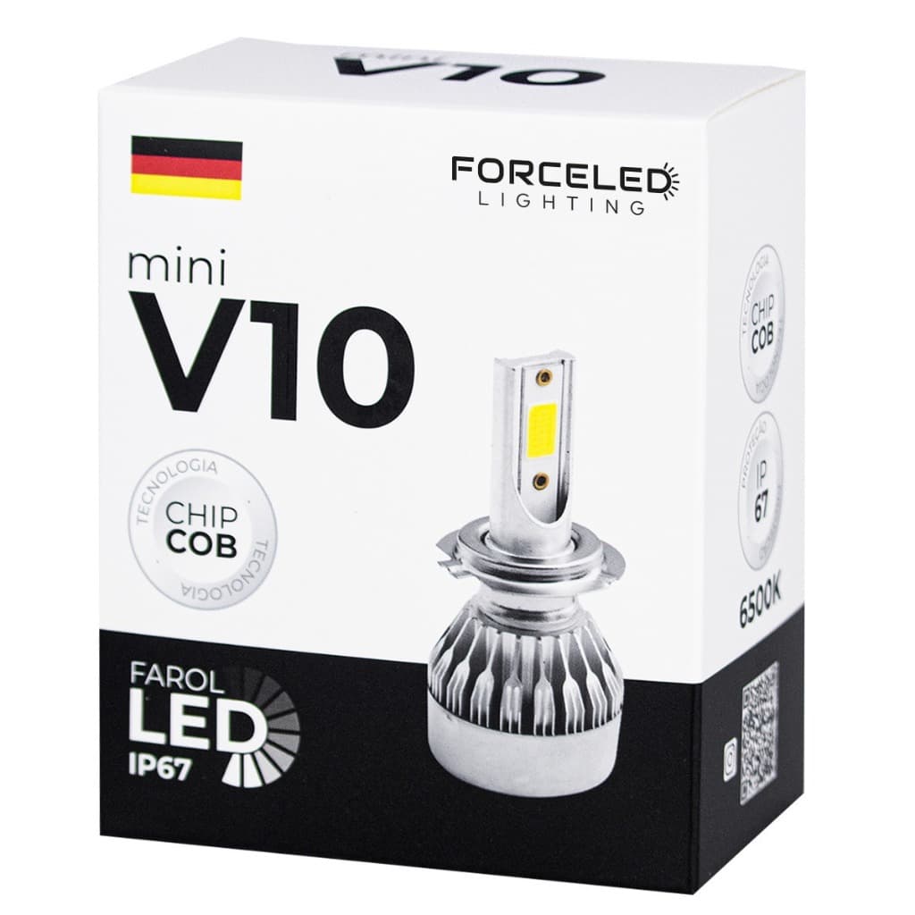 Kit Super Led Farol Milha V10 6500k Chevrolet Zafira
