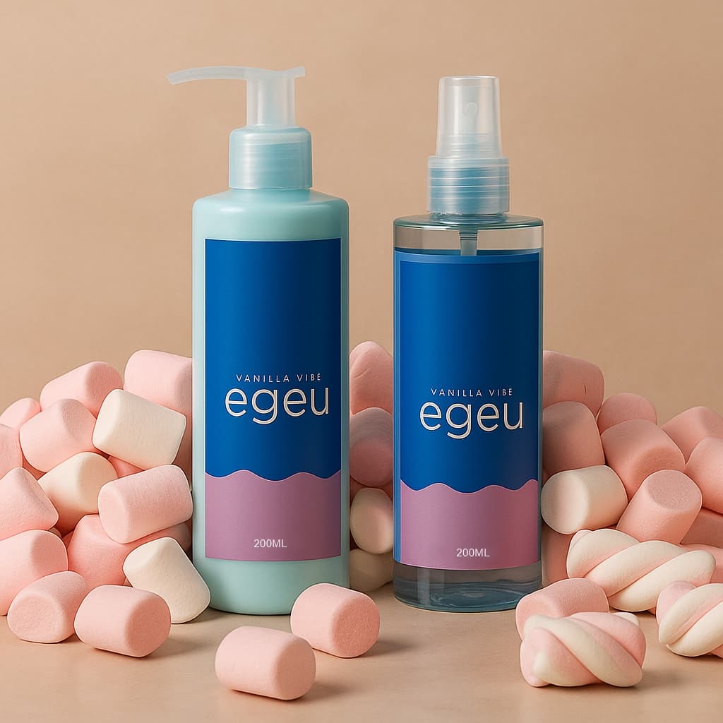 Vanilla Vibe - Kit Com Creme Hidratante e Body Splash 200ml