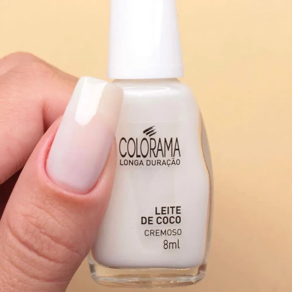 Esmalte Colorama Leite de Coco 8ml